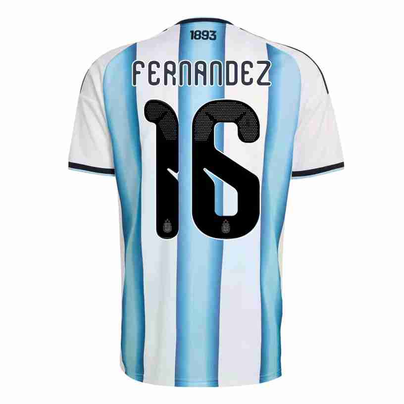 FERNANDEZ NO.16 Camiseta Primera Argentina 2026 – Versión Jugador FERNANDEZ NO.16 Camiseta Primera Argentina 2026 – Versión Jugador