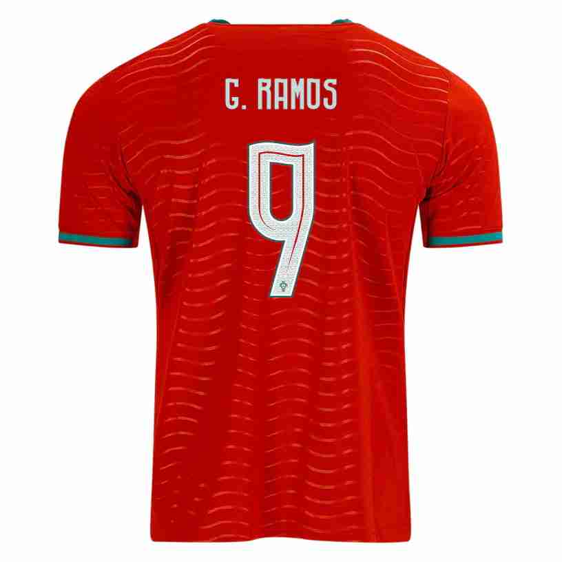 G. RAMOS NO.9 Camiseta Primera Portugal 2026 – Versión Jugador G. RAMOS NO.9 Camiseta Primera Portugal 2026 – Versión Jugador