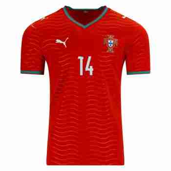 G.INÁCIO NO.14 Camiseta Primera Portugal 2026 – Versión Jugador_1