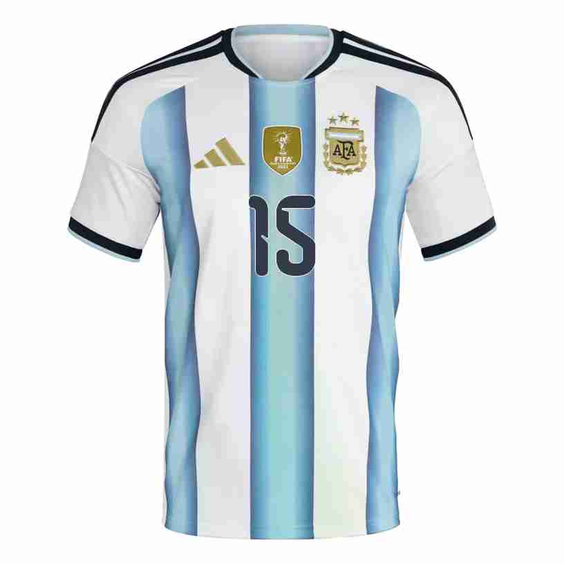 GONZALEZ NO.15 Camiseta Primera Argentina 2026 – Versión Jugador_1 GONZALEZ NO.15 Camiseta Primera Argentina 2026 – Versión Jugador_1