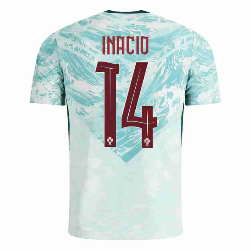 INACIO NO.14 Camiseta Segunda Portugal 2026 – Versión Jugador INACIO NO.14 Camiseta Segunda Portugal 2026 – Versión Jugador