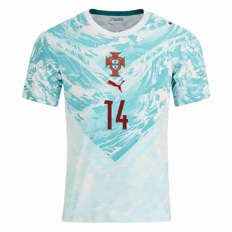 INACIO NO.14 Camiseta Segunda Portugal 2026 – Versión Jugador_1 INACIO NO.14 Camiseta Segunda Portugal 2026 – Versión Jugador_1