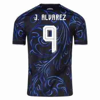 J.ALVAREZ NO.9 Camiseta Segunda Argentina 2026 – Versión Jugador