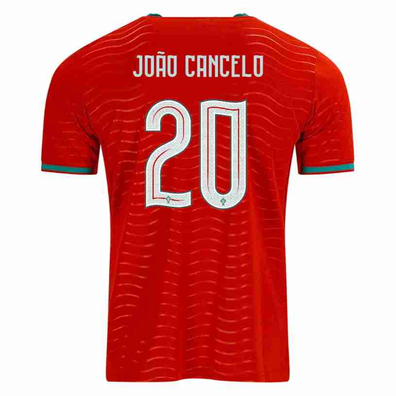JOÃO CANCELO NO.20 Camiseta Primera Portugal 2026 – Versión Jugador JOÃO CANCELO NO.20 Camiseta Primera Portugal 2026 – Versión Jugador
