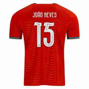 JOÃO NEVES NO.15 Camiseta Primera Portugal 2026 – Versión Jugador
