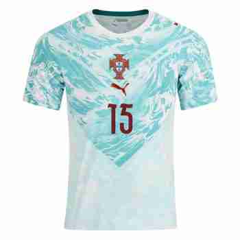 JOAO NEVES NO.15 Camiseta Segunda Portugal 2026 – Versión Jugador_1