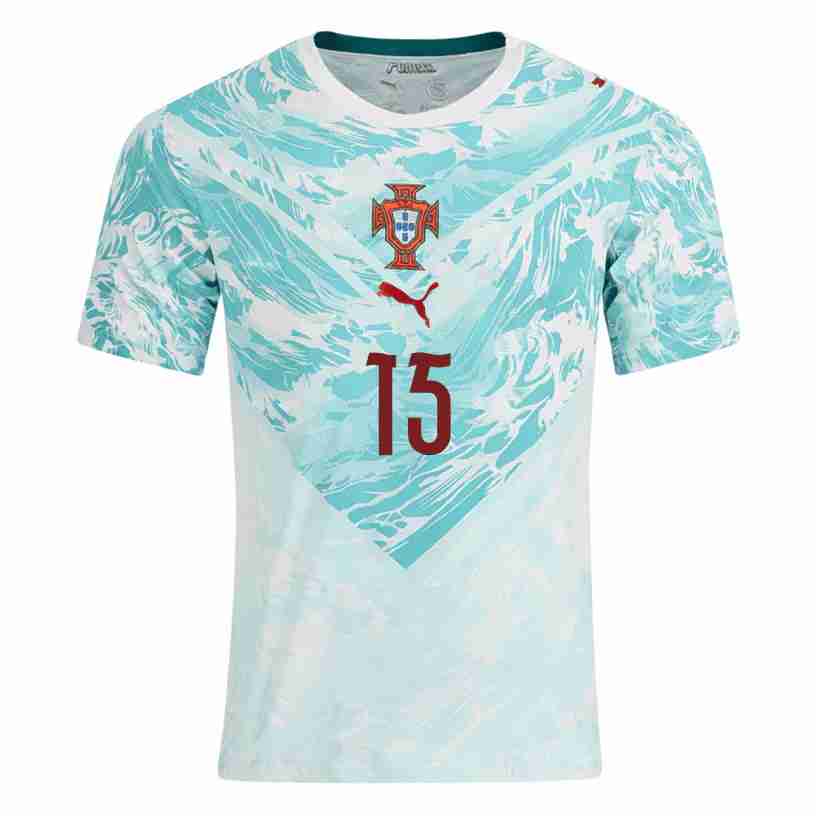 JOAO NEVES NO.15 Camiseta Segunda Portugal 2026 – Versión Jugador_1 JOAO NEVES NO.15 Camiseta Segunda Portugal 2026 – Versión Jugador_1