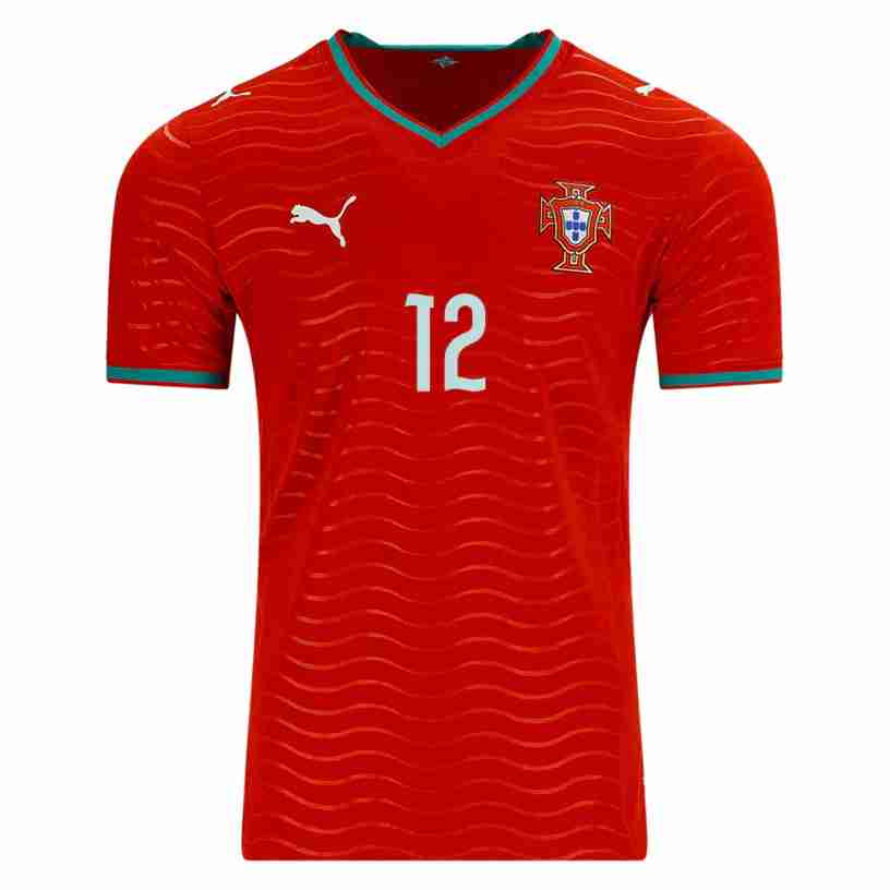 JOSÉ SÁ NO.12 Camiseta Primera Portugal 2026 – Versión Jugador_1 JOSÉ SÁ NO.12 Camiseta Primera Portugal 2026 – Versión Jugador_1