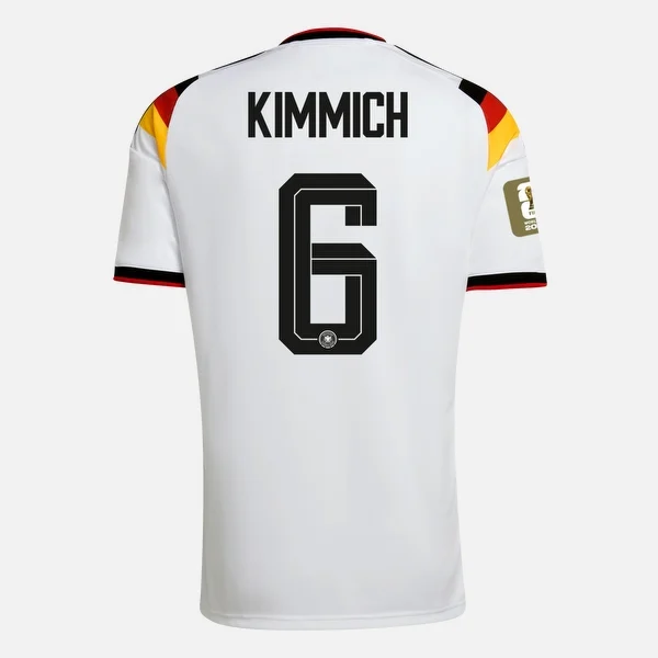 KIMMICH NO.6 Camiseta Alemania Primera Equipacion 2026 – Versión Hincha KIMMICH NO.6 Camiseta Primera Alemania 2026 – Versión Hincha