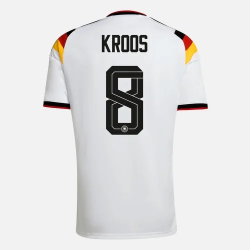 KR00S NO.8 Camiseta Alemania Primera Equipacion 2026 – Versión Hincha KR00S NO.8 Camiseta Primera Alemania 2026 – Versión Hincha