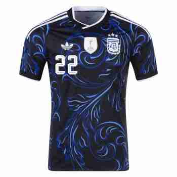 L.MARTINEZ NO.22 Camiseta Segunda Argentina 2026 – Versión Jugador_1