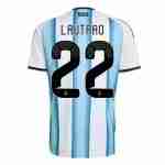 LAUTARO NO.22 Camiseta Primera Argentina 2026 – Versión Jugador