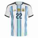 LAUTARO NO.22 Camiseta Primera Argentina 2026 – Versión Jugador