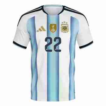 LAUTARO NO.22 Camiseta Primera Argentina 2026 – Versión Jugador_1