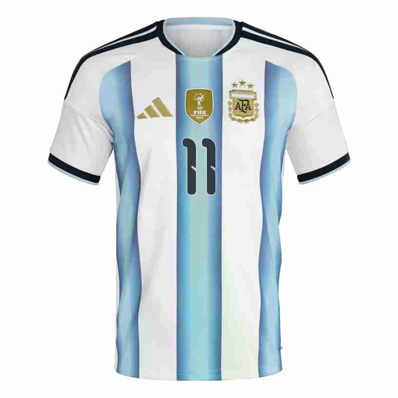 LO CELSO NO.11 Camiseta Primera Argentina 2026 – Versión Jugador_1 LO CELSO NO.11 Camiseta Primera Argentina 2026 – Versión Jugador_1
