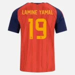Lamine Yamal NO.19 Camiseta Primera España 2026 – Versión Hincha