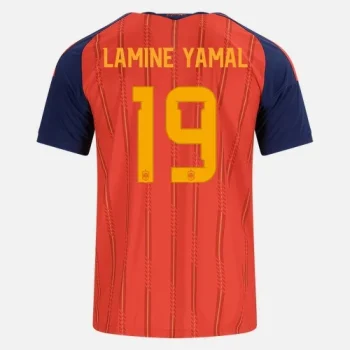 Lamine Yamal NO.19 Camiseta Primera España 2026 – Versión Hincha