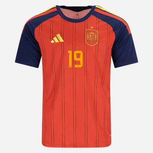 Lamine Yamal NO.19 Camiseta Primera España 2026 – Versión Hincha_1 Lamine Yamal NO.19 Camiseta Primera España 2026 – Versión Hincha_1