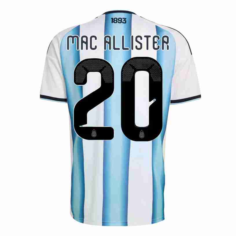 MAC ALLISTER NO.20 Camiseta Primera Argentina 2026 – Versión Jugador MAC ALLISTER NO.20 Camiseta Primera Argentina 2026 – Versión Jugador