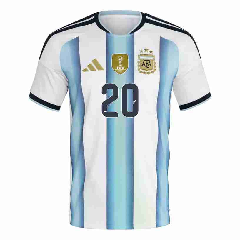 MAC ALLISTER NO.20 Camiseta Primera Argentina 2026 – Versión Jugador_1 MAC ALLISTER NO.20 Camiseta Primera Argentina 2026 – Versión Jugador_1