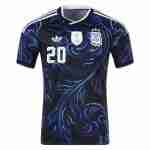 MAC ALLISTER NO.20 Camiseta Segunda Argentina 2026 – Versión Jugador