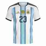 MARTINEZ NO.23 Camiseta Primera Argentina 2026 – Versión Jugador