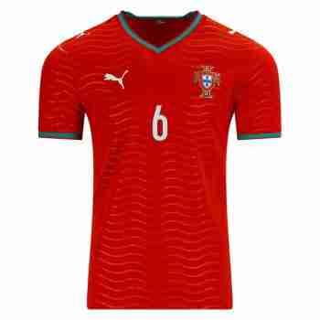 MATHEUS N. NO.6 Camiseta Primera Portugal 2026 – Versión Jugador_1