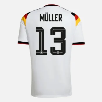 MULLER NO.13 Camiseta Primera Alemania 2026 – Versión Hincha