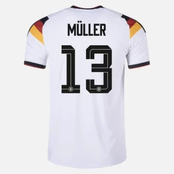 MULLER NO.13 Camiseta Primera Alemania 2026 – Versión Jugador