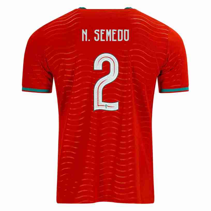 N. SEMEDO NO.2 Camiseta Primera Portugal 2026 – Versión Jugador N. SEMEDO NO.2 Camiseta Primera Portugal 2026 – Versión Jugador