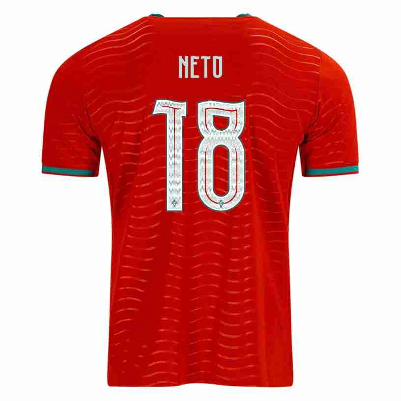 NETO NO.18 Camiseta Primera Portugal 2026 – Versión Jugador NETO NO.18 Camiseta Primera Portugal 2026 – Versión Jugador