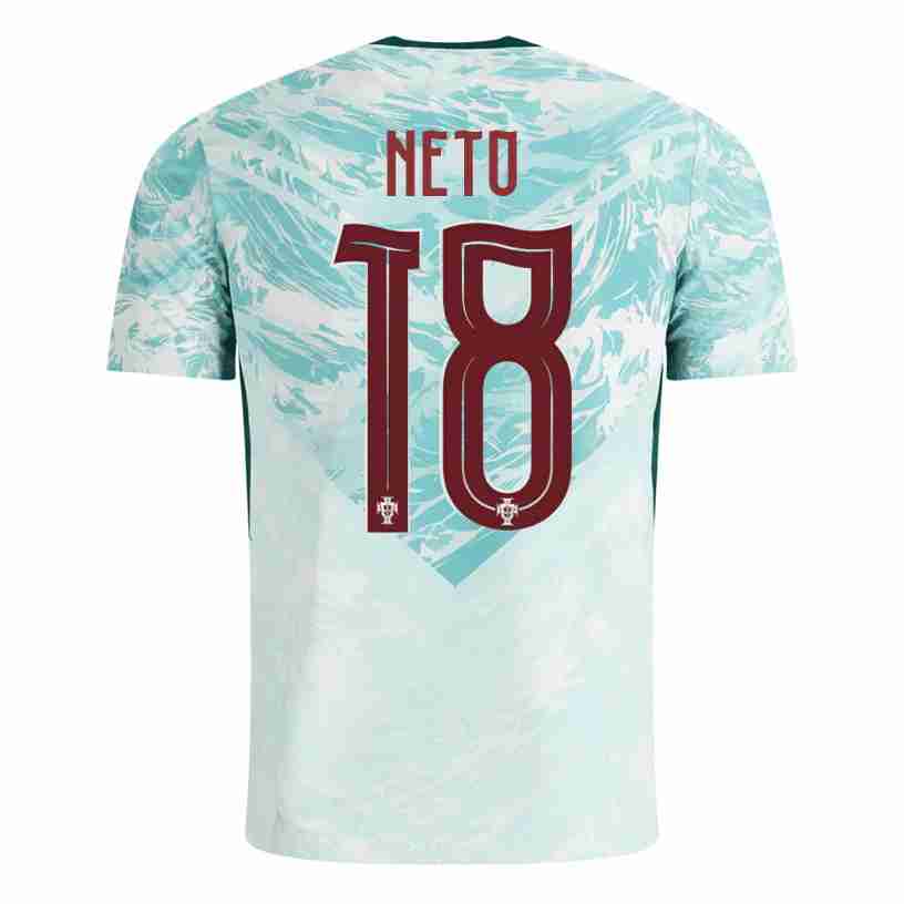NETO NO.18 Camiseta Segunda Portugal 2026 – Versión Jugador NETO NO.18 Camiseta Segunda Portugal 2026 – Versión Jugador