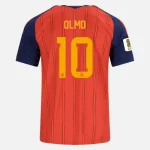 OLMO NO.10 Camiseta Primera España 2026 – Versión Hincha