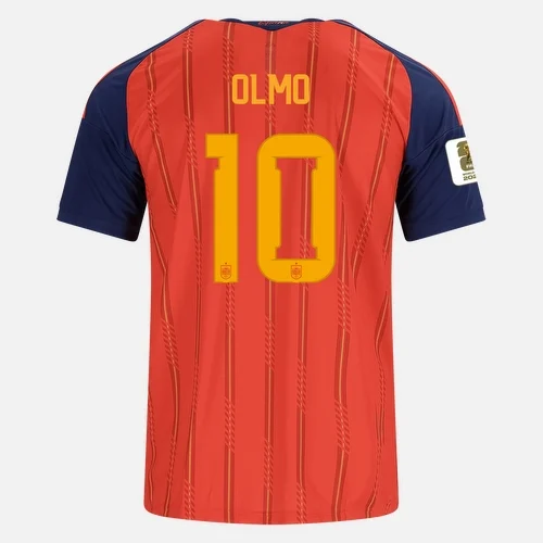OLMO NO.10 Camiseta Primera España 2026 – Versión Hincha OLMO NO.10 Camiseta Primera España 2026 – Versión Hincha