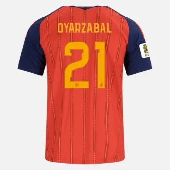 OYARZABAL NO.21 Camiseta Primera España 2026 – Versión Hincha