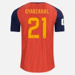 OYARZABAL NO.21 Camiseta Primera España 2026 – Versión Jugador