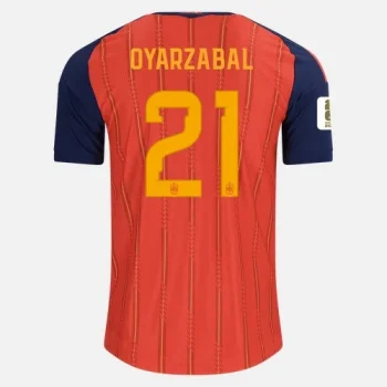 OYARZABAL NO.21 Camiseta Primera España 2026 – Versión Jugador