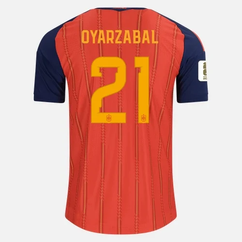 OYARZABAL NO.21 Camiseta Primera España 2026 – Versión Jugador OYARZABAL NO.21 Camiseta Primera España 2026 – Versión Jugador