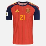 OYARZABAL NO.21 Camiseta Primera España 2026 – Versión Jugador