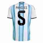 PAREDES NO.5 Camiseta Primera Argentina 2026 – Versión Jugador