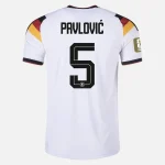 PAVLOVIC NO.5 Camiseta Primera Alemania 2026 – Versión Jugador