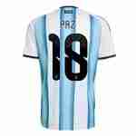 PAZ NO.18 Camiseta Primera Argentina 2026 – Versión Jugador