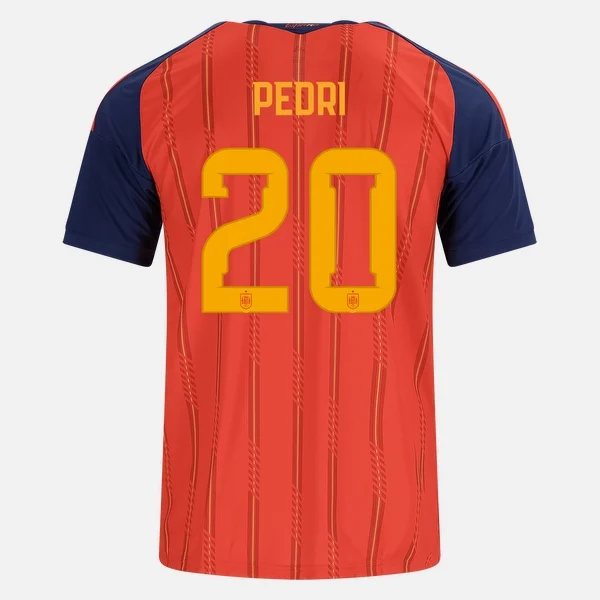 PEDRI NO.20 Camiseta Primera España 2026 – Versión Hincha PEDRI NO.20 Camiseta Primera España 2026 – Versión Hincha