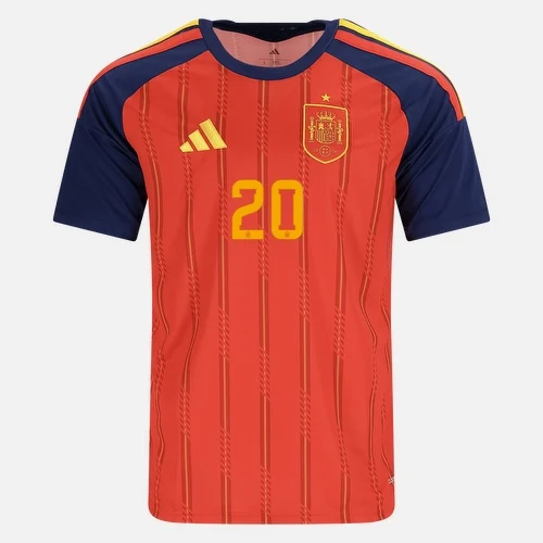 PEDRI NO.20 Camiseta Primera España 2026 – Versión Hincha_1 PEDRI NO.20 Camiseta Primera España 2026 – Versión Hincha_1