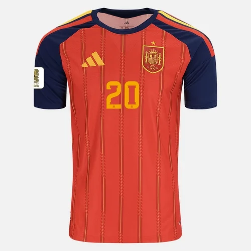 PEDRI NO.20 Camiseta Primera España 2026 – Versión Jugador_1 PEDRI NO.20 Camiseta Primera España 2026 – Versión Jugador_1