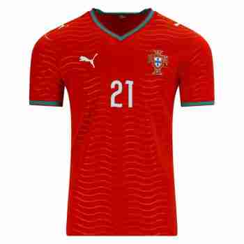 R. NEVES NO.21 Camiseta Primera Portugal 2026 – Versión Jugador_1