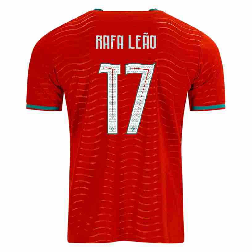 RAFAEL LEÃO NO.17 Camiseta Primera Portugal 2026 – Versión Jugador RAFAEL LEÃO NO.17 Camiseta Primera Portugal 2026 – Versión Jugador