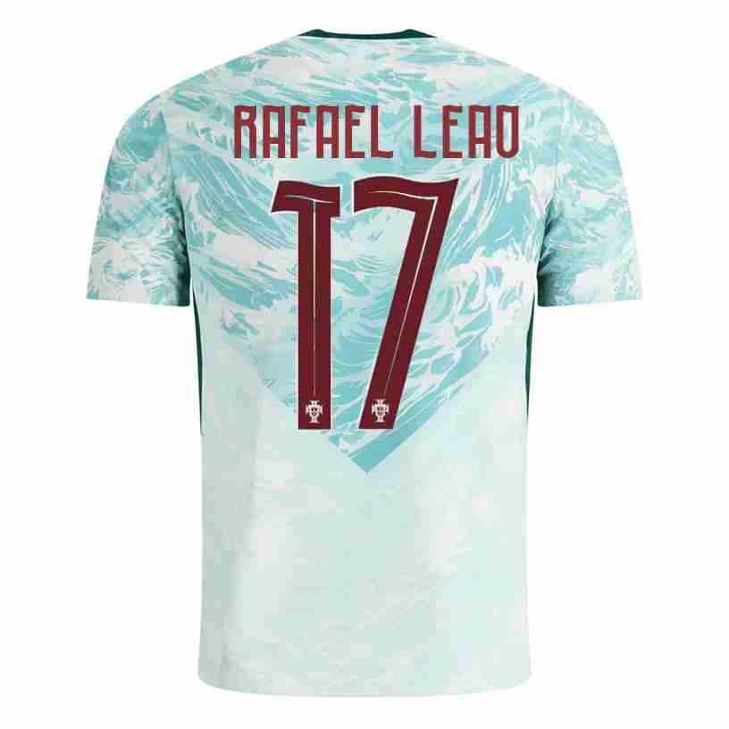 RAFAEL LEAO NO.17 Camiseta Segunda Portugal 2026 – Versión Jugador RAFAEL LEAO NO.17 Camiseta Segunda Portugal 2026 – Versión Jugador