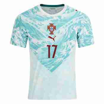 RAFAEL LEAO NO.17 Camiseta Segunda Portugal 2026 – Versión Jugador_1