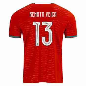 RENATO VEIGA NO.13 Camiseta Primera Portugal 2026 – Versión Jugador